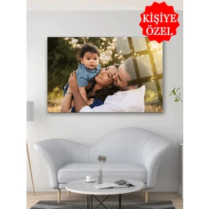 14 Şubat Sevgililer Günü ve Kişiye Özel Ev, Ofis  Kırılmaz Temperli Lüks Cam Tablo