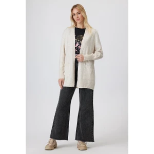 Lee Cooper Glorıa Kadın U.kol Hırka Ekru