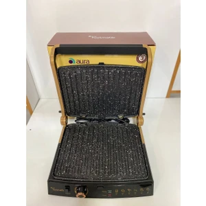 AU3202 Tostmatik Tost Makinesi Siyah Gold