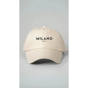 Milano Italy Baskılı  Şapka Cırtlı Ayarlanabilir