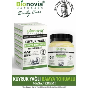 Ağrı Giderici Masaj Kremi 300 ml Unisex Alkol İçermeyen Kuyruk Yağı Bamya Tohumu