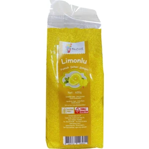 Sarı Renkli Pamuk Şeker Için Limon Aromalı Toz Şekeri - 400 gr