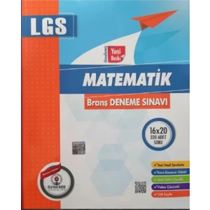 Özdebir Yayınları - 8. Sınıf Matematik Branş Deneme