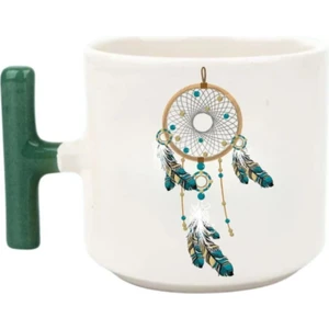 Rüya Kapanı Tasarımlı - T Kulp Kupa