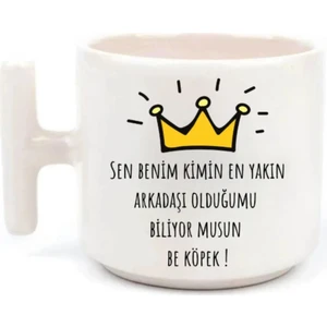 Sen Benim Kimin En Yakın Arkadaşı - T Kulp Kupa