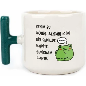 Nakite Çevirmem Lazım Tasarımlı Baskılı T Kupa Bardak