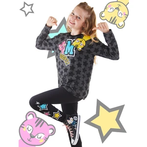 Yıldızlı Kız Çocuk T-Shirt Tayt Takım