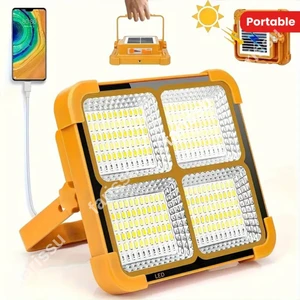 Solar Panelli Çakar Özellikli Dış Mekan Aydınlatmasına Uygun Projektör