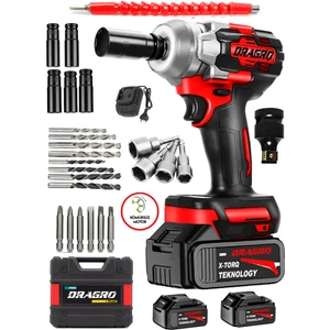Alman 598 Vf 20 Ah Kömürsüz Çift Bataryalı Somun Sökme Sıkma Makinesi Full Setli