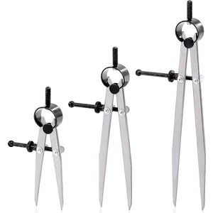 Endüstriyel Yaylı Düz Çizim Pergeli 100 mm