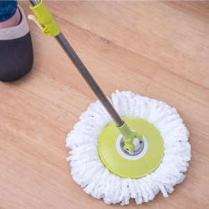 Paspas Başlığı, 360° Dönebilen Yuvarlak Döner Mikrofiber Yedek Başlık, Evrensel Döner Paspas Başlığı