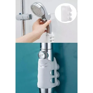 Btm Home Vantuzlu Silikon Duş - Banyo Başlığı Askı Tutucu