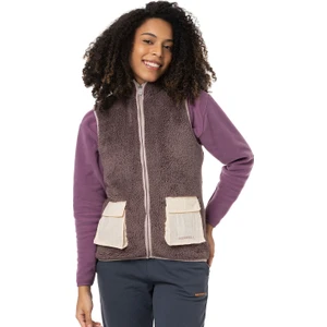 Kadın Outdoor Tekstil Yelek Jen Kahverengi