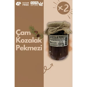 2 Adet Doğal Çam Kozalak Pekmezi (Şekersiz) 820 gr