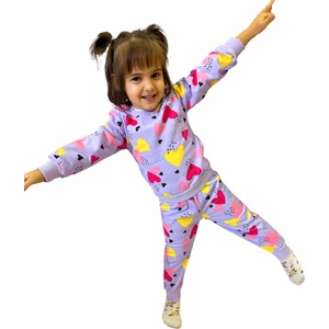 Kumrunun Dünyası Renkli Alt Üst Takım Pijama Takımı