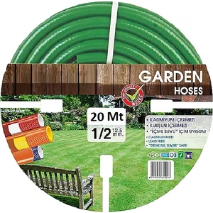 Garden VGK20 Kırılmaz Örgülü Bahçe Su Hortumu 20 mt