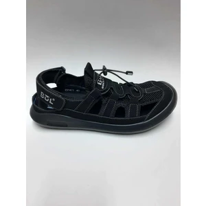 Deri Siyah Renk Yazlık Erkek Sandalet C-92314478BULL