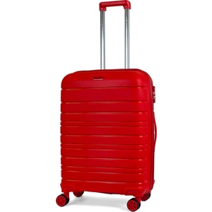 Reymond Luggage Karbon Pp Horizon Serisi Kırılmaz Valiz, Kırmızı - Orta Boy