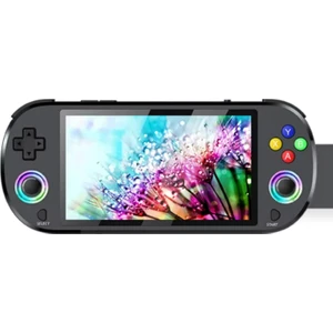 M22 Pro Retro Oyun Konsolu 5.0 ''ıps Ekran Dahili 20000+ Oyun Emülatörleri Rgb LED Joystick