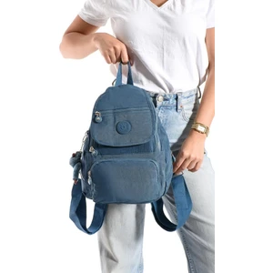 Kadın Sırt Çantası Kapaklı Model 30*25 cm Hafif Klinkır Kumaş Spor Çantası Günlük Bayan Çantası