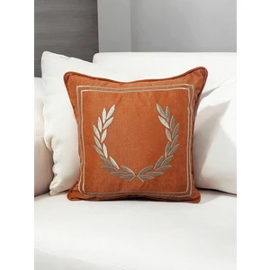 Nakış Home Design Nakış Işlemeli Biyeli Başak Desen Kırlent Kılıfı