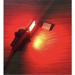 Süper Kalite T10 Kırmızı LED Ampül 24 Smd Canbus