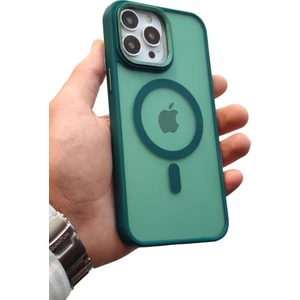 Tech&bello accessories Apple iPhone 14 Pro Max Kılıf Magsafe Uyumlu Kamera Çıkıntılı Darbe Emici Mat Lüx Kapak Tb-02