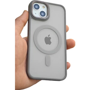 Tech&bello accessories Apple iPhone 13 Kılıf Magsafe Uyumlu Kamera Çıkıntılı Darbe Emici Mat Lüx Kapak Tb-02