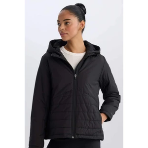 DeFactoFit Su İtici Regular Fit Kapüşonlu Fermuarlı Mont D6085AX25SP
