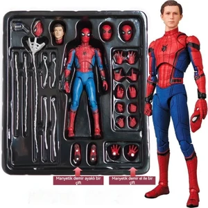 Yellow Orange Spider-Man(Örümcek Adam) Modeli Oyuncak (Yurt Dışından)