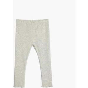 5Wmg40036Ak 031 Gri Kız Bebek Jersey Tayt