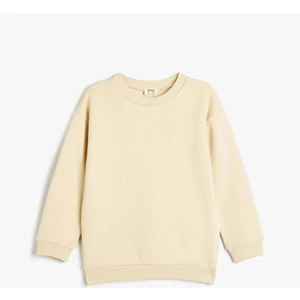 5Wkb10071Tk 057 Bej Erkek Cocuk Sweatshırt