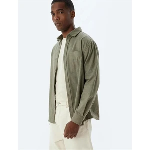 5Wam60032Hw 853 Hakı Erkek Gomlek