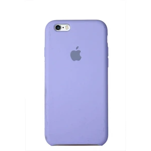 Piyasa Sepeti Apple iPhone 6s Uyumlu Logolu Içi Kadife Altı Açık Lansman Mor Silikon Kılıf