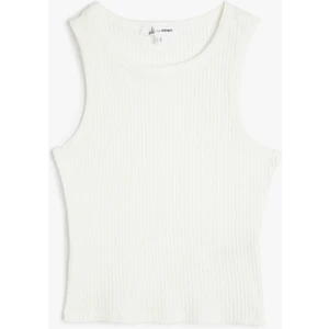 Slim Fit Kolsuz Bisiklet Yaka Basic Atlet