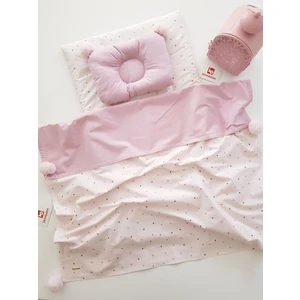 İlkim Bebe Battaniyeli Bebek Alt Açma Seti, Minderi , Müslin, Bebek Yastığı, Yenidoğan, Beşik , Bebek Ürünleri