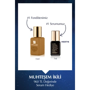 Estee Lauder Seyahat Boy Fondöten - Double Wear Stay-in-Place Fondöten SPF10 (Renk: 3N1 Ivory Beige) 15ml