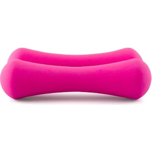 Dambıl Seti 2x2 kg Ağırlıkta Şık Tasarım ve Elde Kaymaz Pembe Neopren