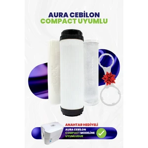 H-MAX Reverse Osmosis System Reverse Osmosis System  Su Arıtma Cihazı Filtreleri 3'lü Set Açık Kasa Filtresi