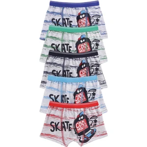 Erkek Çocuk Pamuklu Boxer 5'li Paket