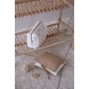 Bebek Bakım Hediye Seti - Kurdele / Bej