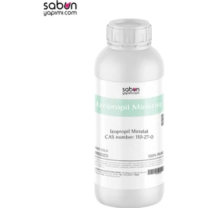 Sabun Yapımı Izo-Propil Miristat 250 gr - Sabun ve Kozmetik Ürünleri Için Yumuşatıcı ve Emilim Arttırıcı