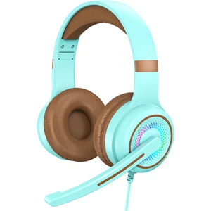 Digital Computer Home Y20 RGB Işık Tasarımı Başa Monte Kablolu Bas Stereo Ses Kulaklık Mikrofonlu Bilgisayar Oyun Kulaklığı (CE Belgeli)-Yeşil (Yurt Dışından)