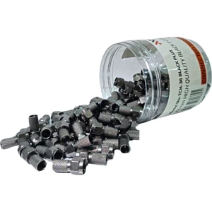 Rg6 22MM Siyah Konnektör Kutulu 100 Adet