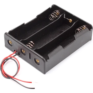 10 Adet 18650 Pil Yuvası 3 Pil Için ( Seri Bağlı )