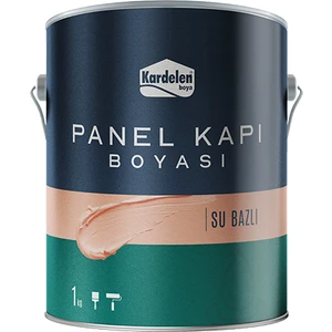 Kardelen Su Bazlı Panel Kapı Boyası Antrasit- 3 kg