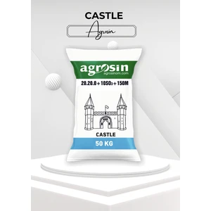 Castle Np'li Katı Organomineral 20+20+10SO3+15OM Granül Gübre (50 Kg)