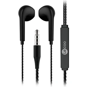 EH104 Kablolu 3.5mm Jacklı Kulak İçi Mikrofonlu Kulaklık Siyah