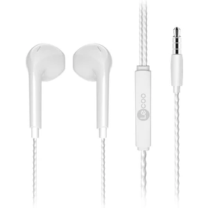 EH104 Kablolu 3.5mm Jacklı Kulak İçi Mikrofonlu Kulaklık Beyaz