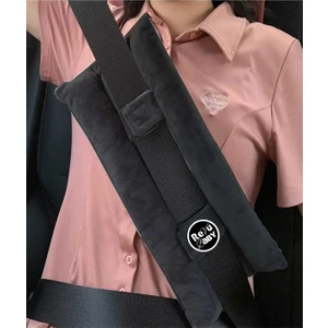 Gögüs Emniyet Kemeri Yastığı Hamile Kemer Yumuşatıcı Ameliyat Sonrası Kemer Konfor Pedi Siyah